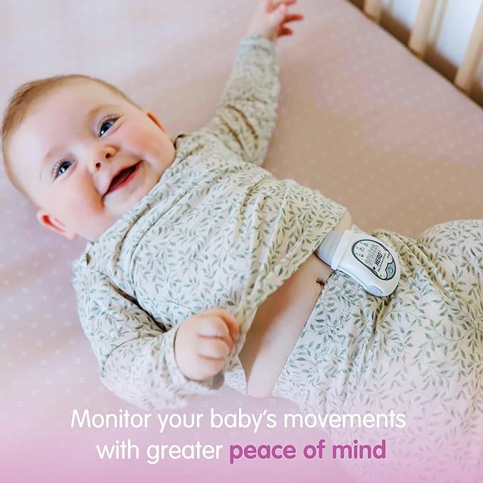 Snuza Hero Baby Monitor: Alerts When No Movement Detected, Gentle Vibration Pre-Alerts, Attaches to Nappy, No WiFi/Bluetooth, Medical Grade Material. Safer Sleep for Babies, Better Sleep for Parents.