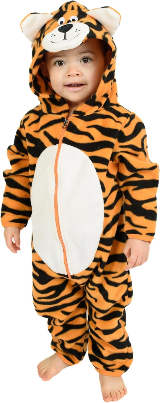 Cuddle Club Fleece Baby Bunting Bodysuit with Hood, Convertible Mittens & Booties, Car Seat Friendly, Soft & Warm, Easy Zip