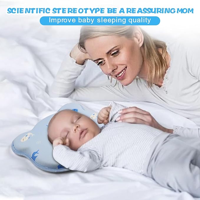 2025 New Upgrade Donut Soft and Cozy Pillow Prеvents FΙat hеad and Shapеs Hеad Breathable Pillow dolpin