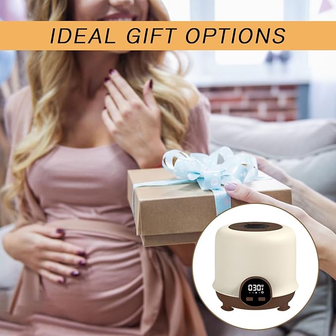 Electric Baby Milk Shaker - Baby Milk Bottle Shaker | Automatic Low Noise Milks Bottle Mixer Without Bubbles | 360-degree Bidirectional Charging, Electric Shakers with LED Display Prevent Bloating