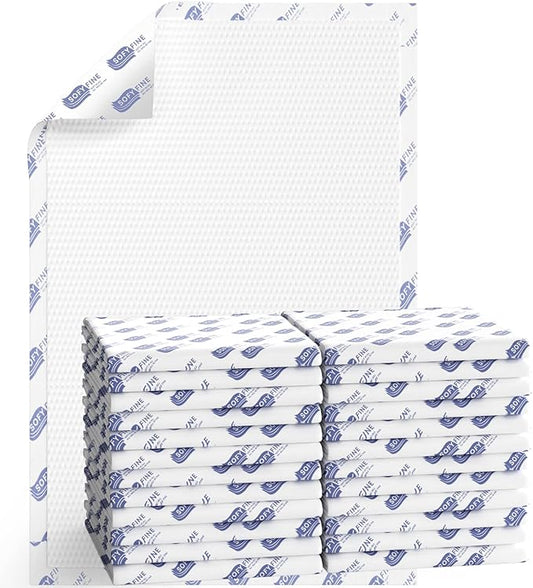 Biggest Chucks Disposable 57"x36" Tear Resistant 215 Gram Heavy Duty Adults Incontinence Bed Pads, 5XL Extra Large Thicken Puppy Pee Pad, 10X Absorbency 360 Lb Transfer[10 Pads]