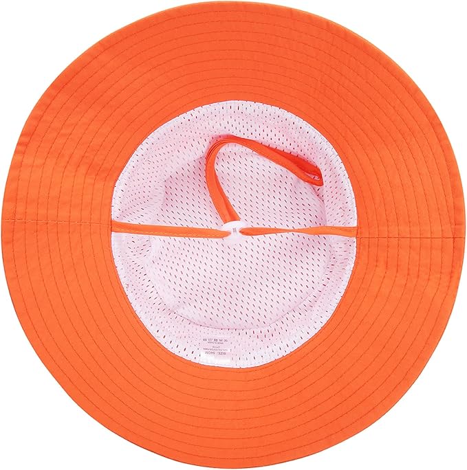 MaxNova Baby Sun Hat Smile Face UPF 50+ Toddler Bucket Hat for Boys Girls 0-7 Years