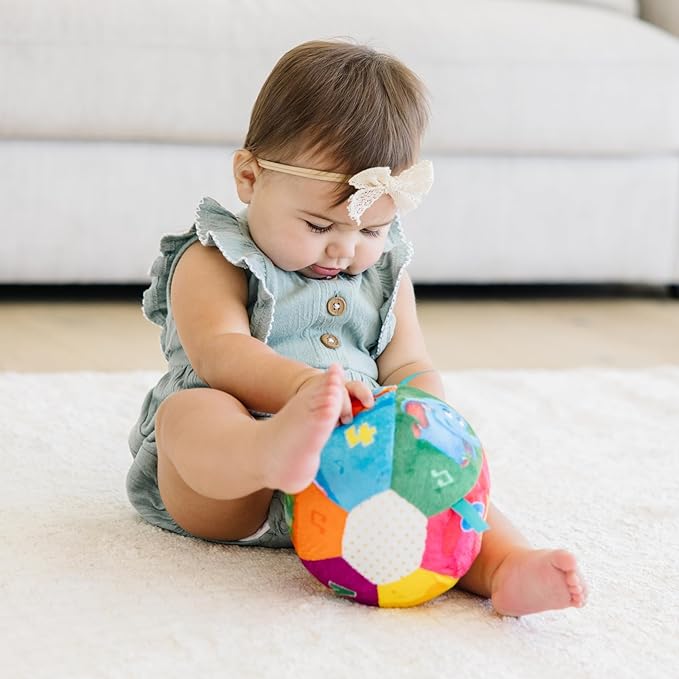 Move2Play, Hilariously Interactive Baby Ball with Music & Sound Effects | First Birthday Gift | Toddler Toy for Boys & Girls | Age 6, 9, 12, 18+ Month | 1, 2+ Year's Old