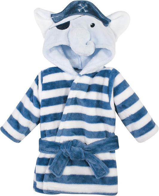 Hudson Baby Unisex Baby Plush Animal Face Bathrobe