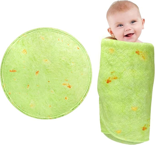 Spinacia Blanket Baby, Baby Spinacia Swaddle Blanket, Spinacia Blanket for Newborn Toddler, 285 GSM Soft Flannel Wearable Wrap Blanket Funny Gifts for Baby Shower Boy Girl 0-3 6 9 Months