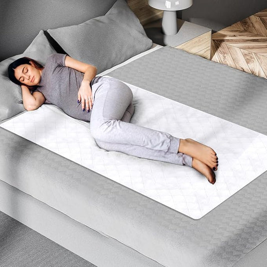 Epica Premium Ultra Plus Waterproof Sheet Protector Bed Pad, Under-pad, Quilted, Waterproof, and Washable, 34" x 52" for Children or Adults with Incontinence (34”x 52” (500 Washes ) Pack of 1