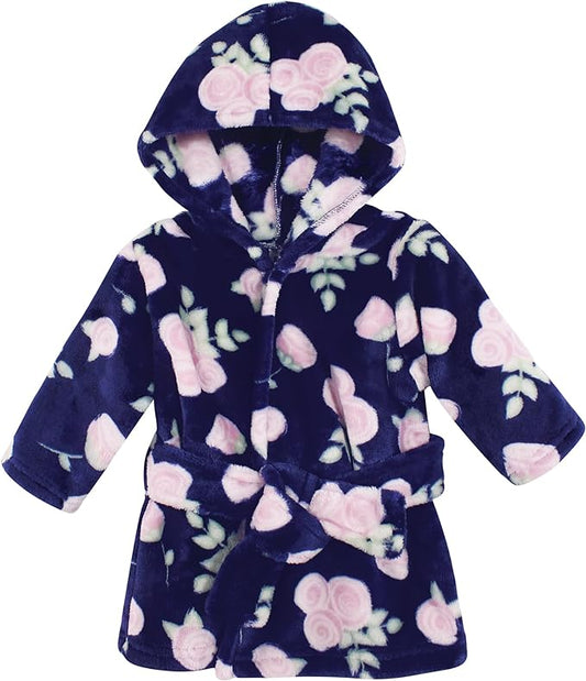 Hudson Baby Unisex Baby Plush Animal Face Bathrobe