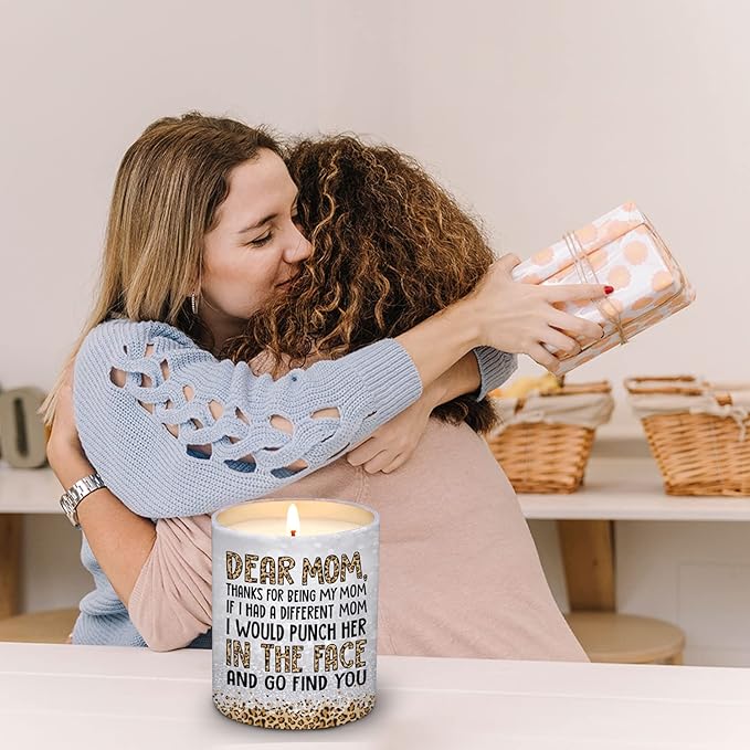 Gifts for Mom from Daughter Son - Mothers Day Gifts for Mom, Wife, Women - Moms Birthday Gift Ideas, Cool Birthday Gift for Moms - Funny Mothers Day Candle, mom Candle Funny 10 OZ