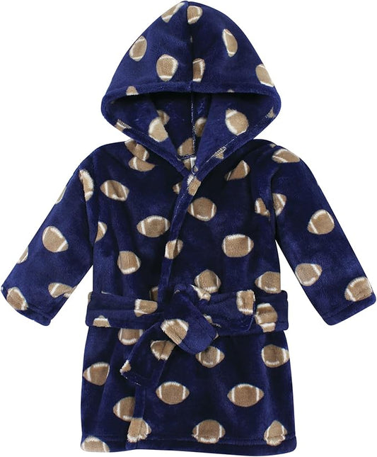 Hudson Baby Unisex Baby Plush Animal Face Bathrobe
