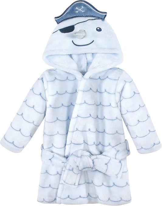 Hudson Baby Unisex Baby Plush Animal Face Bathrobe