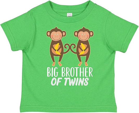 inktastic Brother of Twins Boys Gift Toddler T-Shirt