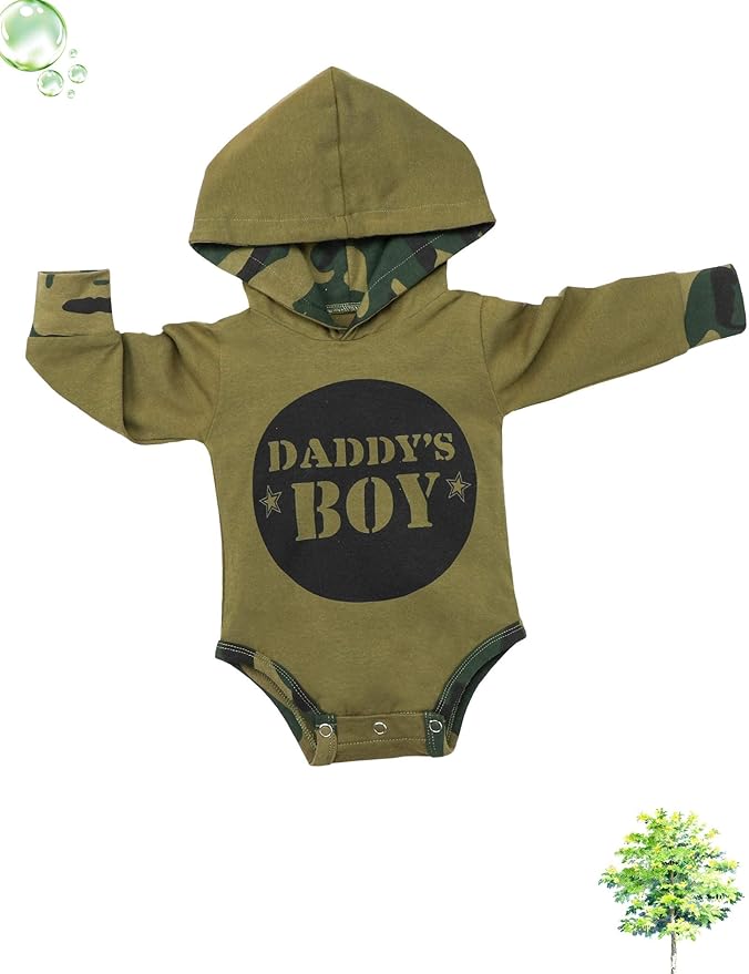 Fommy Newborn Baby Boy Clothes Plaid Letter Print Long Sleeve Hoodies + Long Pants 2PCS Fall Winter Outfits Set