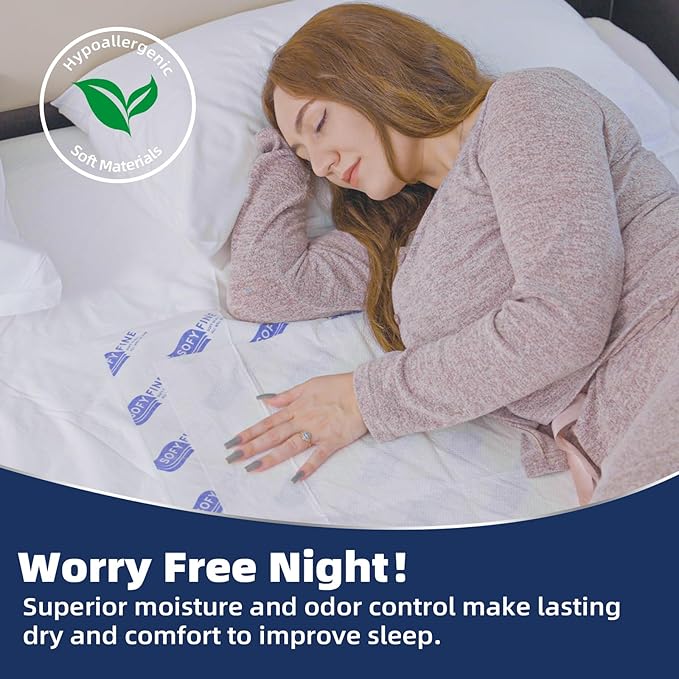 Biggest Chucks Disposable 57"x36" Tear Resistant 215 Gram Heavy Duty Adults Incontinence Bed Pads, 5XL Extra Large Thicken Puppy Pee Pad, 10X Absorbency 360 Lb Transfer[30 Pads]