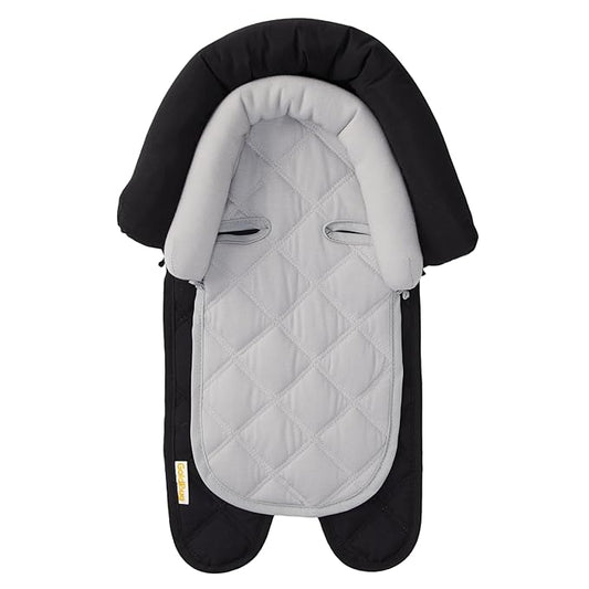 GoldBug Baby & Toddler 2-in-1 Car Seat Head Support - Black