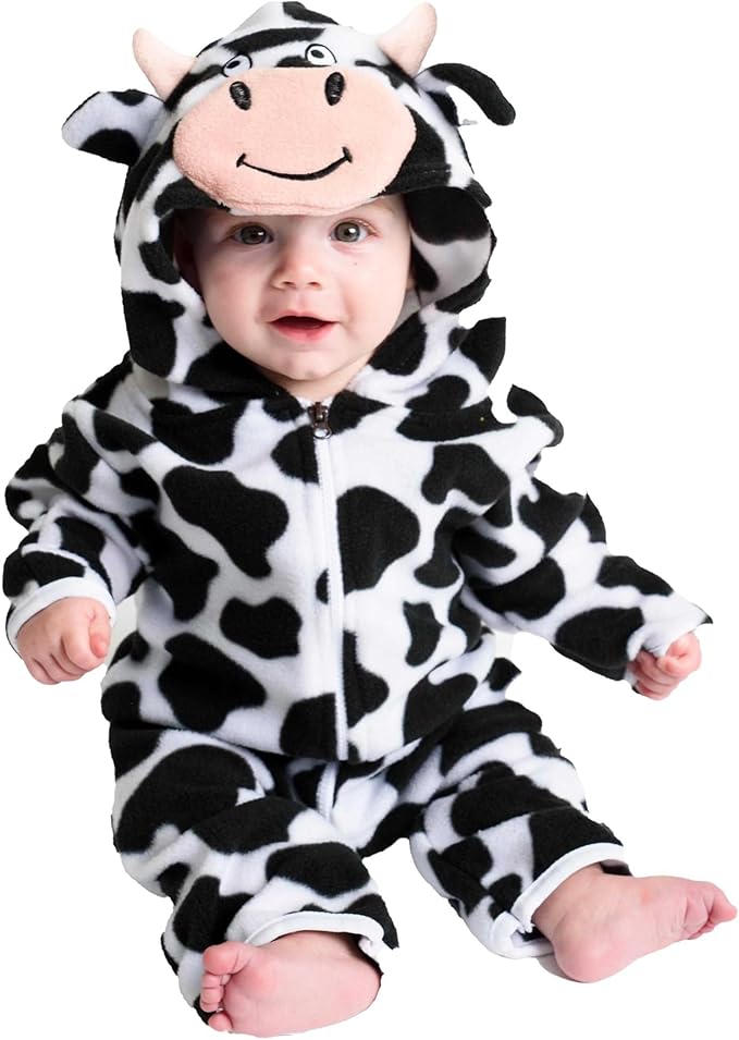 Cuddle Club Fleece Baby Bunting Bodysuit with Hood, Convertible Mittens & Booties, Car Seat Friendly, Soft & Warm, Easy Zip