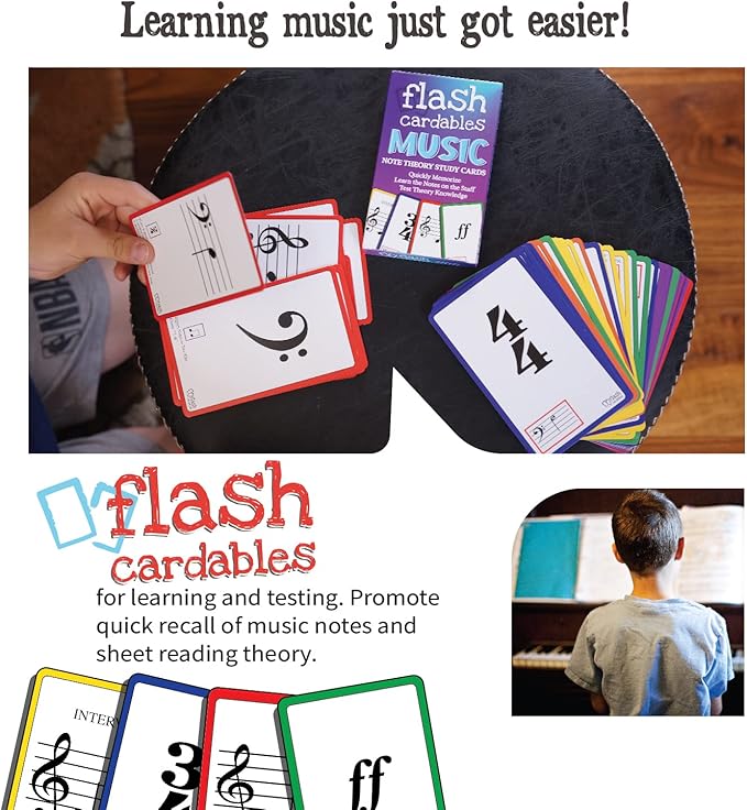 Premium Music Flash Cards