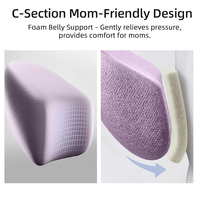 SUNVENO Baby Hip Carrier with Hip Seat, CPC-Certified, Ergonomic Infant Carrier for Newborns & Toddlers up to 45 lbs, Adjustable Waistband, Multiple Pockets, All-Season, Black