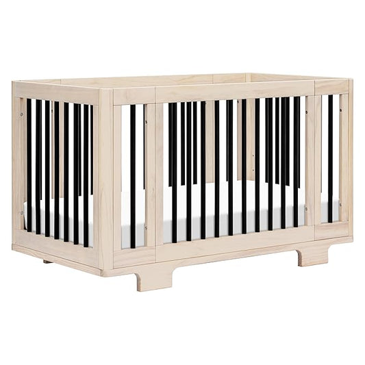 Babyletto Yuzu 8-in-1 Convertible All-Stages® Crib - Conversion Kits for Bassinet, Midi Baby Crib to Toddler Bed, Daybed, Standard Crib & Baby Bed - Portable & Adjustable - GREENGUARD Gold Certified
