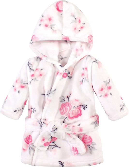 Hudson Baby Unisex Baby Plush Animal Face Bathrobe
