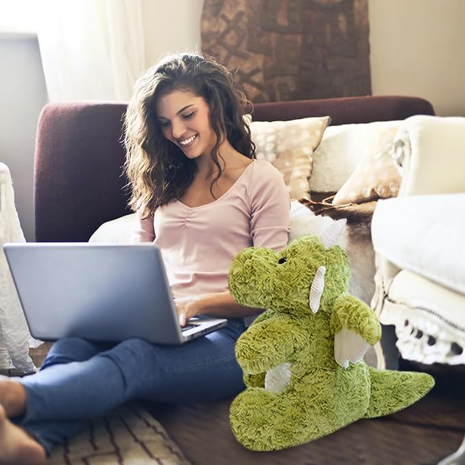 Little Flying Dragon - Cute Stuffed Animal Plush Toy - Adorable Soft Dragons Toy Plushies and Gifts - Perfect Present for Kids (Green,11.81in/30cm)