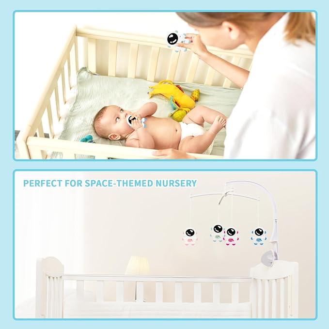 Baby Teething Spaceman Toy for 3+ Months Infants Sucking, Food Grade Silicon Astronaut Styling Teether, BPA Free (4 in 1 Pack)
