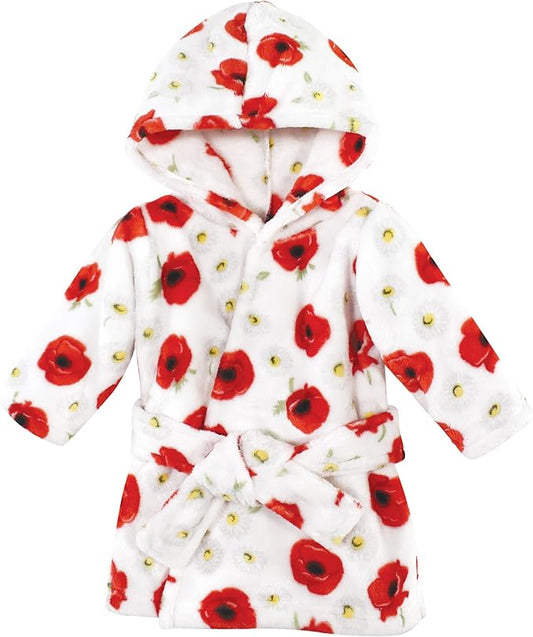 Hudson Baby Unisex Baby Plush Animal Face Bathrobe