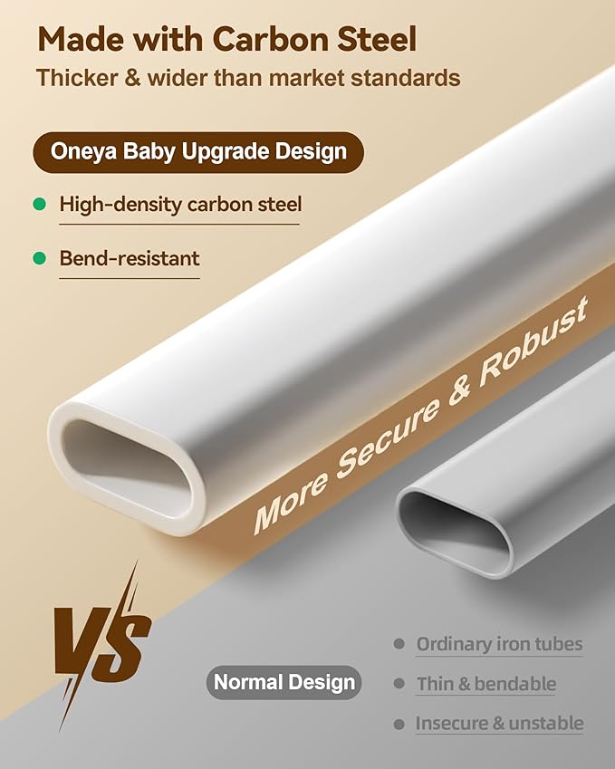 Baby Bed Rail Guard for Toddlers, Reinforced 39in Toddler Bed Rails for Twin Bed with Height Adjustable, Extral Tall Child Safety Side Railing Guards/Bedrail for Kids, White/Grey, 1 Side 39" Lx28 H