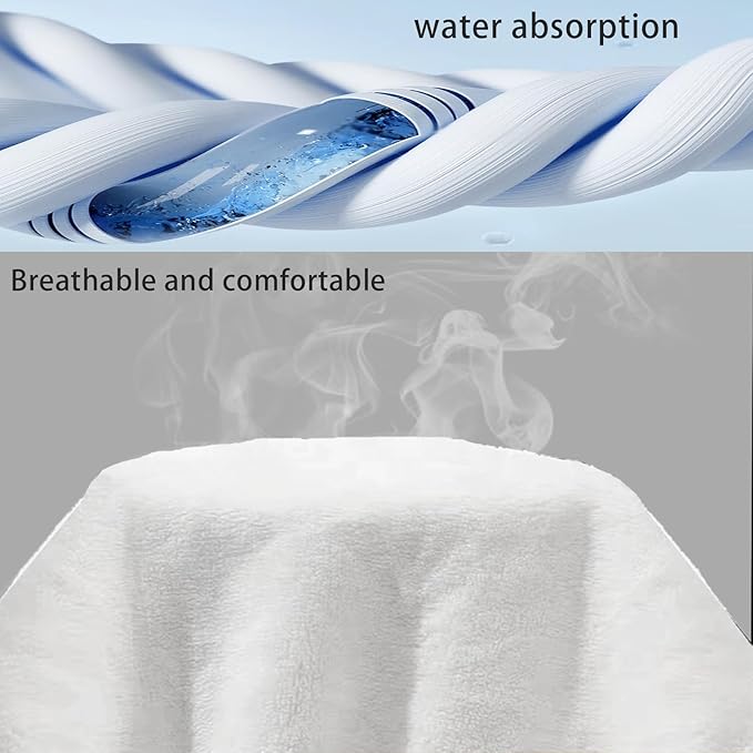 Baby Hooded Towels 31.5 * 31.5" Bath Towel for Newborn Toddler Infant Shower Gifts Ultra Absorbent Soft Bathrobe Blanket Boys and Girls (White Pink)