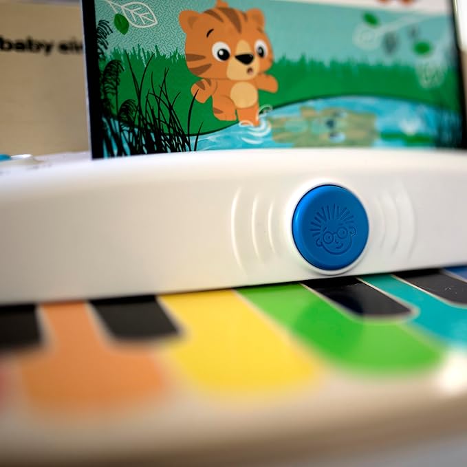Baby Einstein and Hape Magic Touch Wooden Toy Piano, Montessori Musical Learning Toy for Babies and Toddlers 6mo+