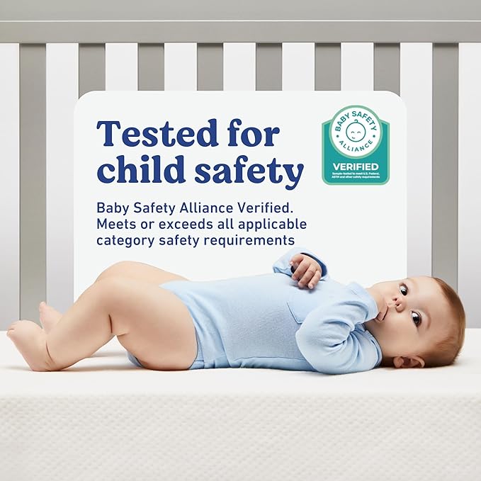 Graco Olivia Convertible Crib and Graco Premium Foam Crib & Toddler Bed Mattress Bundle (Hazelnut) – GREENGUARD Gold Certified, Standard Crib Mattress, Baby Crib Converts to Toddler Bed & Daybed