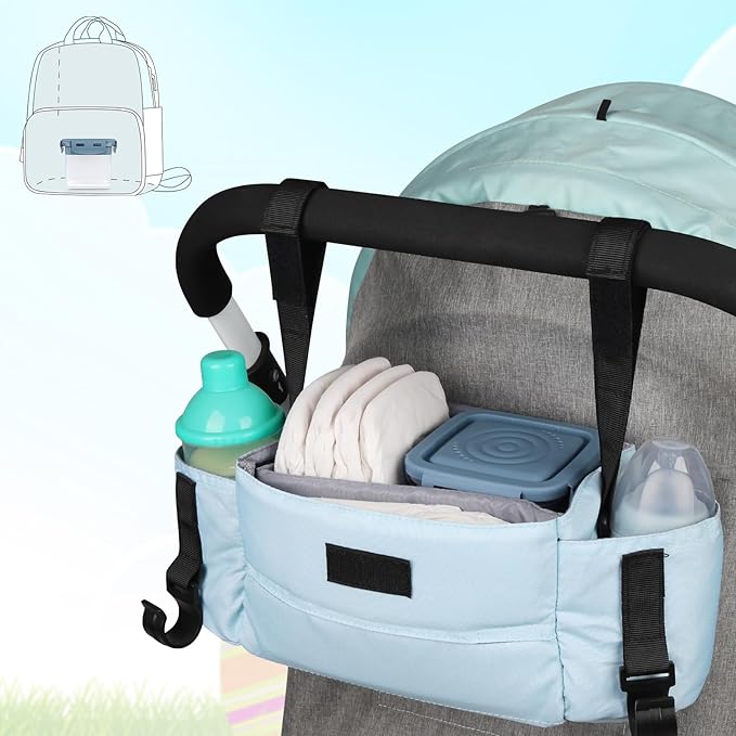 Accmor Formula Dispenser On The Go, Formula Container to Go, Portable Milk Powder Kids Snack Container with Scoop for Infant Toddler Travel Outdoor Picnic
