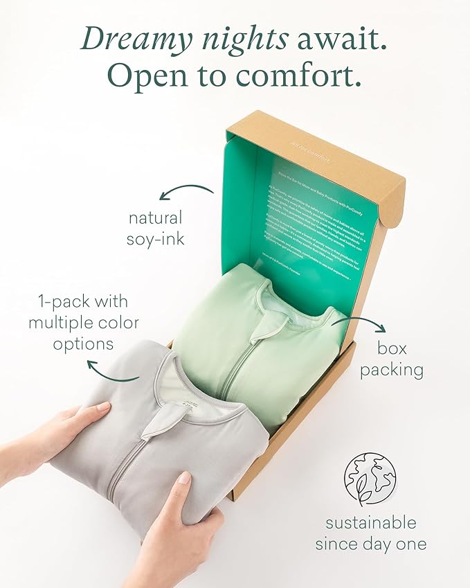 Supersoft Toddler Sleep Sack with Feet 1.0 TOG Premium Bamboo Viscose Sleep Bag Walker with Legs 12-18-24-2t-4t-5t