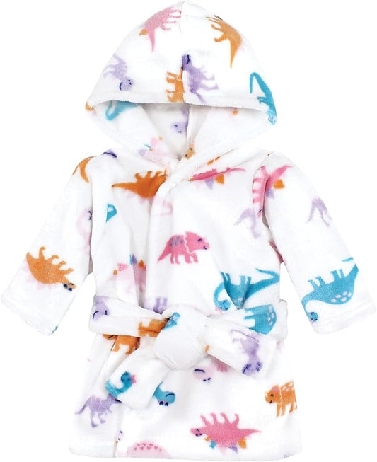 Hudson Baby Unisex Baby Plush Animal Face Bathrobe