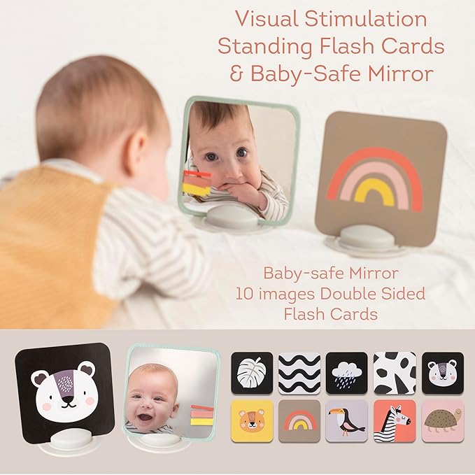 TAF Toys Newborn Developmental Toy Kit, Perfect Baby Shower Gifts for Boys and Girls, Includes 12 Essential Boy and Girl Toys for Learning and Stimulation, Ideal New Baby Gift Basket