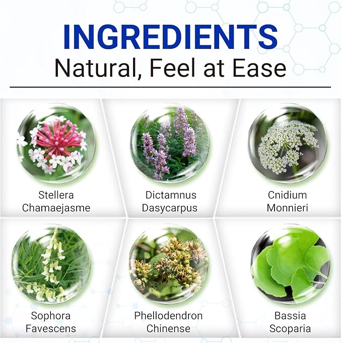 LMNOOP® Eczema Cream, Maximum Strength Treatment Ointment for Dermatitis, Rash, Psoriasis, Urticaria, Tinea Pedis, Fungal Infection, Anti-Itch, Relief for Sensitive & Irritated Skin, 1.76oz 2PCS