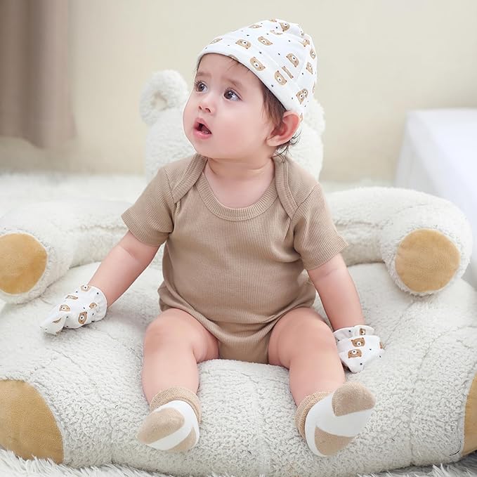 Baby Bodysuit Boy Girl Clothes Soft Newborn Infant Outfit Short Sleeve Romper