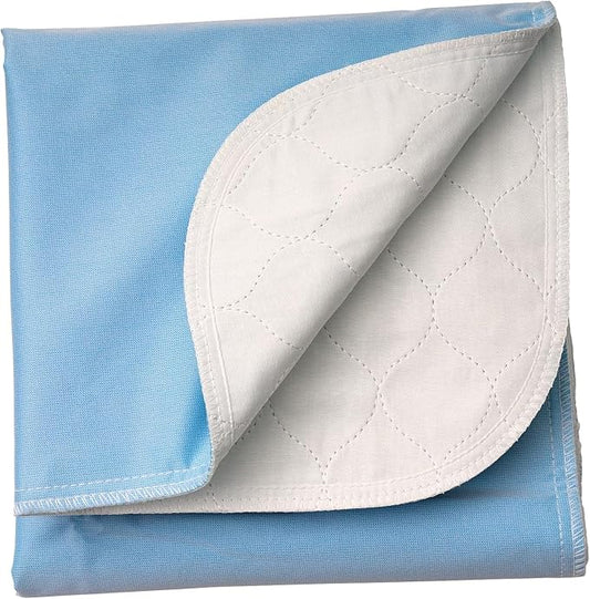 Waterproof Reusable Incontinence Bed Pads Washable Incontinence Underpads 10 Cups Absorbency, Mattress Protector for Adults, Kids and Pets(34”X 52” inch)