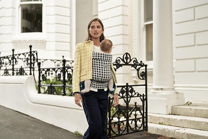 GROWNSY Baby Carrier Newborn to Toddler, Ergonomic Baby Toddler Carrier Slings Wraps with Head Support, Easy to Wear, Infant Carrier Baby Gift, Travel and Hiking Friendly,for 7 to 44 lb(Houndstooth)