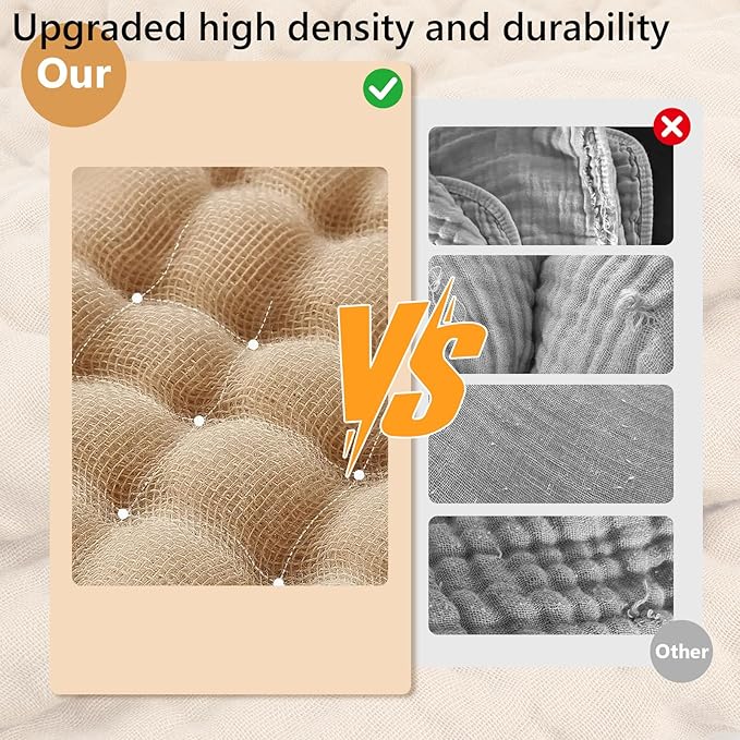 Hooded Baby Bath Towels, 2 Pack Baby Towels with Hood for Newborn, Upgrade High Density 100% Muslin Cotton Baby Towel, Ultra Soft, Highly Absorbent for Infants, Toddlers, Newborn Essential, 32” x 32”