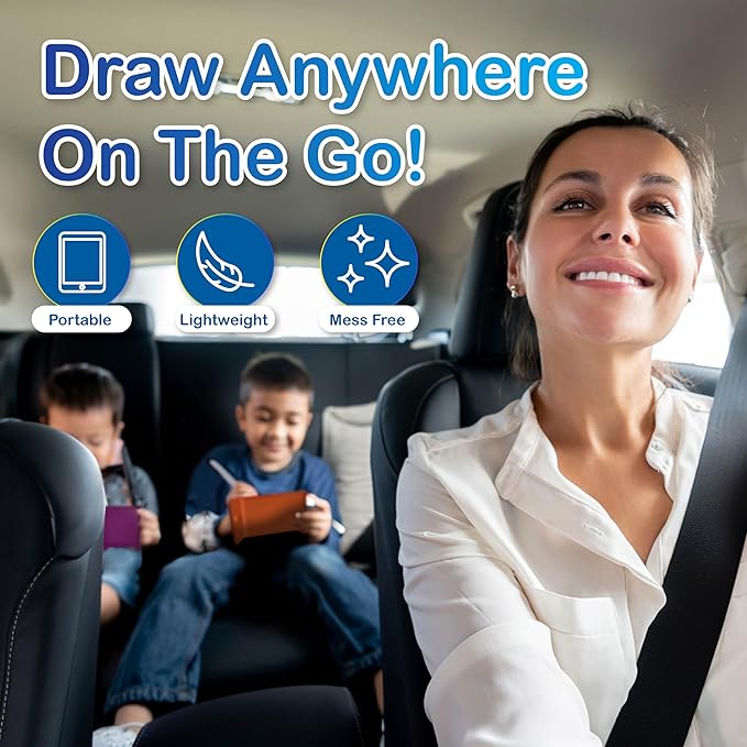 Party Favor Mini LCD Writing Tablet for Kids, 24 Pack – 4.5 Inch Mini Drawing Board. Fun and Educational for Kids That Sketch and Doodle. Perfect Goodie Bag and Gift Bag Filler, School Prize Or Gift