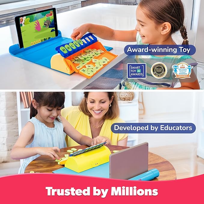 PlayShifu Phonics & Reading Game for Kids – Plugo Letters | Tech-Powered Spelling, Grammar & Vocabulary Kit | Educational Toy & Gift for Boys & Girls Ages 4–10 | Fun Learning Game