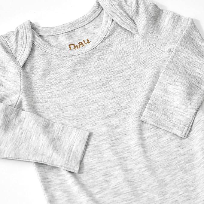 Little Sleepies Long Sleeve Bodysuit for Baby Girls & Boys, Soft Viscose from Bamboo One Piece, Tagless Baby Clothes w/Snaps