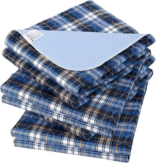 Non-Slip Bed Pads for Incontinence Washable (18" x 24"|3 Pack),Waterproof Bed Pads, Kids Washable Incontinence Bed Pads for Kids Adults,Dog,Kids