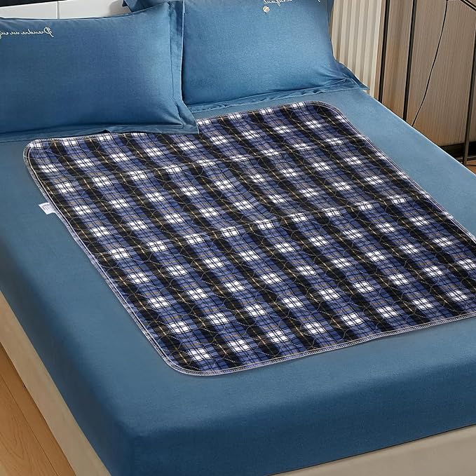 Non-Slip Bed Pads for Incontinence Washable (36" x 52"|2 Pack),Waterproof Bed Pads,Adult Washable Incontinence Bed Pads for Adults,Dog,Kids