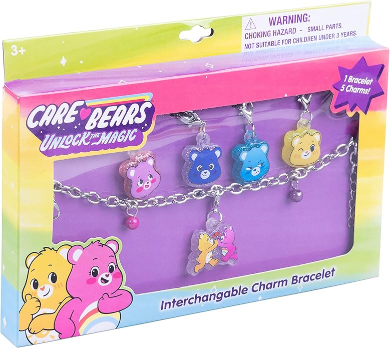 LUV HER Girls Add A Charm Box Set with 1 charm bracelet & 5 interchangeable charms - Ages 3+