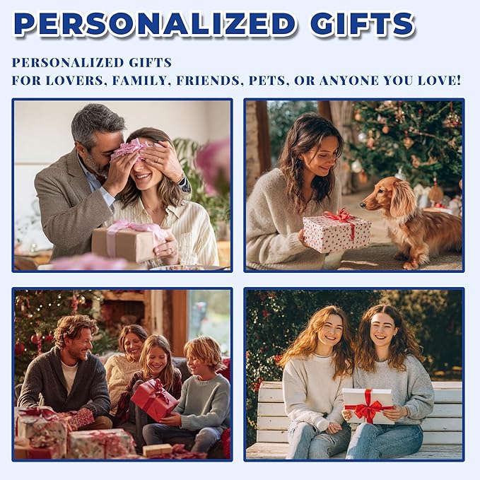 Personalized Fathers Day Birthday for Dad Custom Throw Blanket with Pictures, Customized Photo Blankets Gift for Daddy Men Grandpa Husband from Daughter Son Kids Wife (Bule Grid dad)