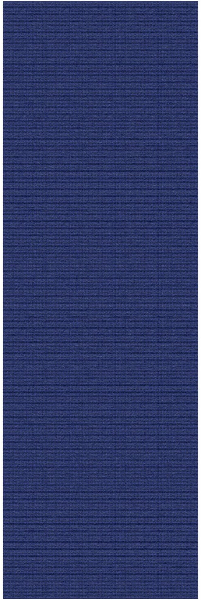 KOZYFLY Runners for Hallways 2.6x8 ft Washable Kitchen Runner Non Slip Rubber Backed Hall Runners Cotton Entryway Runner Rugs Floor Carpet for Indoor Backdoor Bedroom Kitchen, Royal Blue/Navy