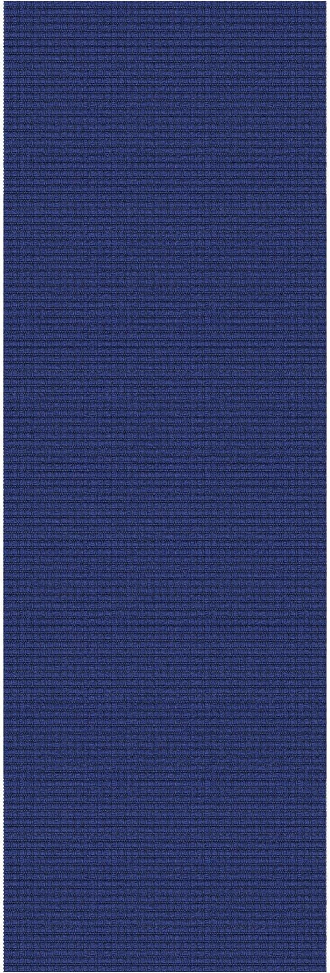 KOZYFLY Runners for Hallways 2x7 ft Washable Kitchen Runner Non Slip Rubber Backed Hall Runners Cotton Entryway Runner Rugs Floor Carpet for Indoor Backdoor Bedroom Kitchen, Royal Blue/Navy