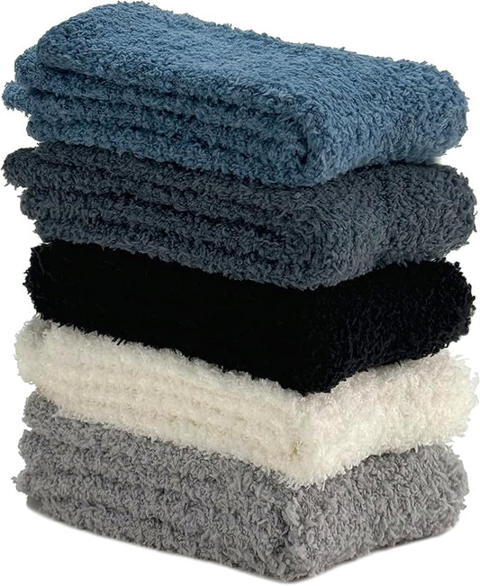 TEHOOK Warm & Cozy Gifts for Women, Fluffy Fuzzy Sock, Plush Sleeping Slipper Socks - Soft Warm Fabric
