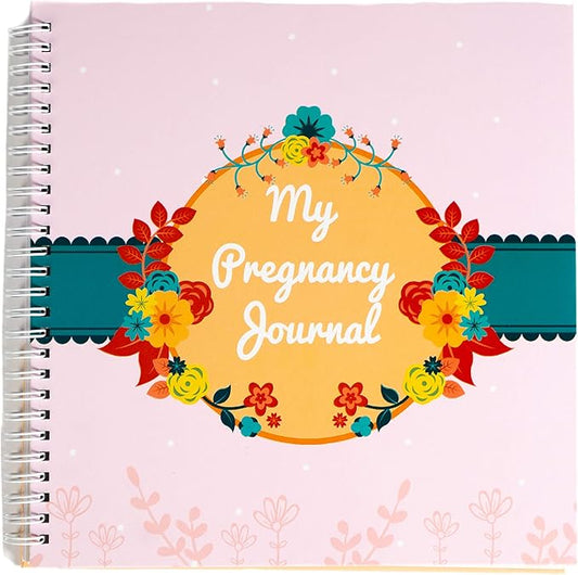 My Pregnancy Journal and Baby Memory Book - Baby Scrapbook and Photo Album - Perfect Pregnancy Gifts for First Time Moms - Picture and Milestone Books for Toddlers - Keepsake for Parent